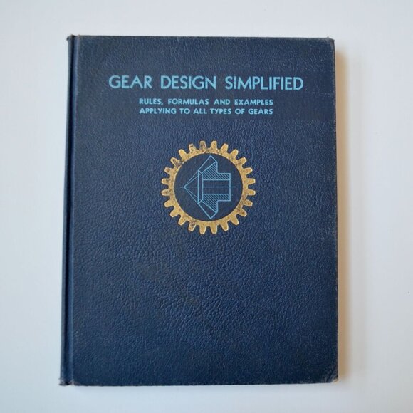 Gear Designed Simplified Franklin Jones 2nd Edition 1948 Printing - Picture 1 of 7